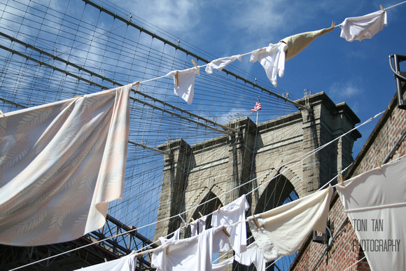 Brooklyn Bridge Clothesline